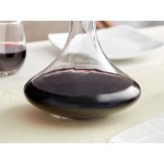 Acopa 67 oz. Customizable Slanted Top Glass Wine Decanter Acopa 67 oz. Customizable Slanted Top Glass Wine Decanter