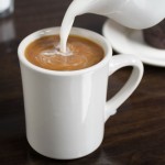 Acopa 8 oz. Customizable Ivory (American White) Rolled Edge Stoneware Mug - 36/Case Acopa 8 oz. Customizable Ivory (American White) Rolled Edge Stoneware Mug - 36/Case