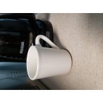 Acopa 8 oz. Customizable Ivory (American White) Rolled Edge Stoneware Mug - 36/Case Acopa 8 oz. Customizable Ivory (American White) Rolled Edge Stoneware Mug - 36/Case