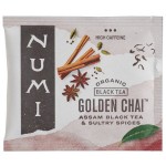 Numi Organic Golden Chai Tea Bags - 108/Case Numi Organic Golden Chai Tea Bags - 108/Case
