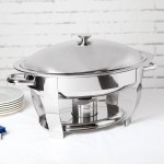 Vollrath 46500 6 Qt. Orion Lift-Off Large Oval Chafer