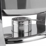Vollrath 46500 6 Qt. Orion Lift-Off Large Oval Chafer