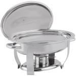 Vollrath 46500 6 Qt. Orion Lift-Off Large Oval Chafer