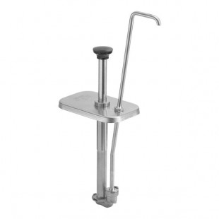 Server 1.25 oz. Stainless Steel Tall Spout Pump with Lid for Standard 3.5 Qt. Fountain Jar Server 1.25 oz. Stainless Steel Tall Spout Pump with Lid for Standard 3.5 Qt. Fountain Jar