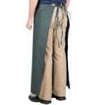 Intedge Hunter Green Poly-Cotton Bistro Apron with 2 Pockets - 38 Intedge Hunter Green Poly-Cotton Bistro Apron with 2 Pockets - 38
