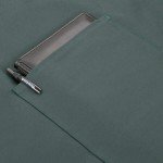 Intedge Hunter Green Poly-Cotton Bistro Apron with 2 Pockets - 38 Intedge Hunter Green Poly-Cotton Bistro Apron with 2 Pockets - 38