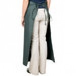 Intedge Hunter Green Poly-Cotton Bistro Apron with 2 Pockets - 38 Intedge Hunter Green Poly-Cotton Bistro Apron with 2 Pockets - 38