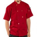 Uncommon Chef South Beach 0415 Unisex Black Customizable Short Sleeve Chef Coat - M Uncommon Chef South Beach 0415 Unisex Black Customizable Short Sleeve Chef Coat - M