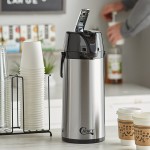 Choice 1.9 Liter Glass Lined Stainless Steel Airpot with Lever