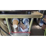 San Jamar C2410SM EZ-Fit® Surface Mount 8 - 46 oz. Cup Dispenser