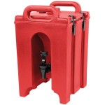Cambro 100LCD158 Camtainer® 1.5 Gallon Hot Red Insulated Beverage Dispenser Cambro 100LCD158 Camtainer® 1.5 Gallon Hot Red Insulated Beverage Dispenser