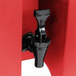 Cambro 100LCD158 Camtainer® 1.5 Gallon Hot Red Insulated Beverage Dispenser Cambro 100LCD158 Camtainer® 1.5 Gallon Hot Red Insulated Beverage Dispenser