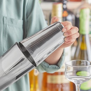 Acopa 18 oz. Stainless Steel Half Size Cocktail Shaker Tin