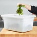 Carlisle 1063202 StorPlus White Food Storage Box - 18 Carlisle 1063202 StorPlus White Food Storage Box - 18