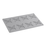 Pavoni Gourmand 8 Compartment Mariposa Silicone Baking Mold GG050S - 2 3/8