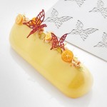 Pavoni Gourmand 8 Compartment Mariposa Silicone Baking Mold GG050S - 2 3/8