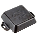 Lodge HMSS 10 oz. Pre-Seasoned Heat-Treated Mini Cast Iron Square Casserole Dish