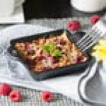 Lodge HMSS 10 oz. Pre-Seasoned Heat-Treated Mini Cast Iron Square Casserole Dish