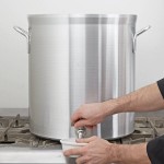 Vollrath 68661 Wear-Ever Classic Select 60 Qt. Heavy Duty Aluminum Stock Pot with Faucet