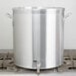 Vollrath 68661 Wear-Ever Classic Select 60 Qt. Heavy Duty Aluminum Stock Pot with Faucet