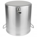 Vollrath 68661 Wear-Ever Classic Select 60 Qt. Heavy Duty Aluminum Stock Pot with Faucet