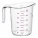 Choice 1 Pint Purple Allergen-Free Plastic Measuring Cup