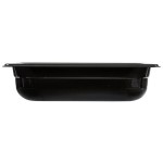 Vollrath 9042420 Super Pan® 1/4 Size Black High Heat Plastic Food Pan - 2 1/2 Vollrath 9042420 Super Pan® 1/4 Size Black High Heat Plastic Food Pan - 2 1/2