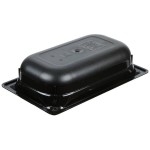 Vollrath 9042420 Super Pan® 1/4 Size Black High Heat Plastic Food Pan - 2 1/2 Vollrath 9042420 Super Pan® 1/4 Size Black High Heat Plastic Food Pan - 2 1/2