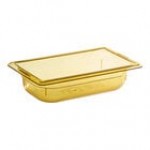Vollrath 9042420 Super Pan® 1/4 Size Black High Heat Plastic Food Pan - 2 1/2 Vollrath 9042420 Super Pan® 1/4 Size Black High Heat Plastic Food Pan - 2 1/2