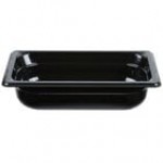 Vollrath 9042420 Super Pan® 1/4 Size Black High Heat Plastic Food Pan - 2 1/2 Vollrath 9042420 Super Pan® 1/4 Size Black High Heat Plastic Food Pan - 2 1/2