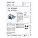 Delfield 8118-EFP One Pan Drop In LiquiTec Refrigerated Cold Food Well Delfield 8118-EFP One Pan Drop In LiquiTec Refrigerated Cold Food Well