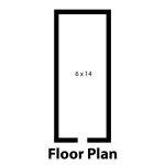 Norlake KLB77614-C Kold Locker 6' x 14' x 7' 7 Norlake KLB77614-C Kold Locker 6' x 14' x 7' 7