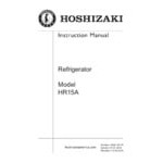 Hoshizaki HR15A 15 Hoshizaki HR15A 15