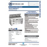 Beverage-Air DPD67HC-3-CL 67 Beverage-Air DPD67HC-3-CL 67