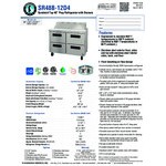 Hoshizaki Steelheart B Series SR48B-12D4 48 Hoshizaki Steelheart B Series SR48B-12D4 48