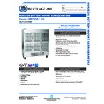 Beverage-Air HBR72HC-1-HG Horizon Series 75