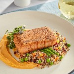 Oshi Vegan Salmon Filet 4.4 oz. - 20/Case Oshi Vegan Salmon Filet 4.4 oz. - 20/Case