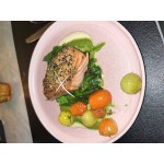 Oshi Vegan Salmon Filet 4.4 oz. - 20/Case Oshi Vegan Salmon Filet 4.4 oz. - 20/Case