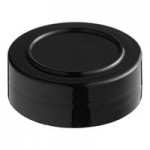 43/485 White Unlined Polypropylene Spice Cap - 100/Pack