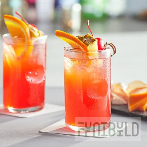 Acopa Thumbprint 10 oz. Highball Glass - 12/Case