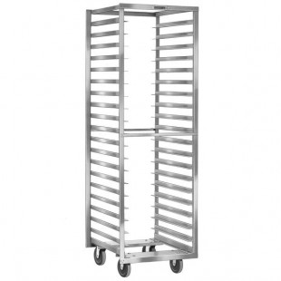 Lakeside 172 18 Pan End Load Stainless Steel Bun / Sheet Pan Rack - Assembled