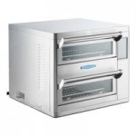 Pratica STI-101-1-DBL Forza STi Electric Ventless Stainless Steel Double Deck High-Speed Pizza Oven - 208/240V, 1 Phase