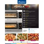 Pratica STI-101-1-DBL Forza STi Electric Ventless Stainless Steel Double Deck High-Speed Pizza Oven - 208/240V, 1 Phase