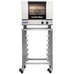 Moffat E22M3 Turbofan Single Deck Half Size Electric Convection Oven with Mechanical Controls, 1.5 Cu. Ft. - 110-120V, 1 Phase, 1.5 kW Moffat E22M3 Turbofan Single Deck Half Size Electric Convection Oven with Mechanical Controls, 1.5 Cu. Ft. - 110-120V, 1 Phase, 1.5 kW