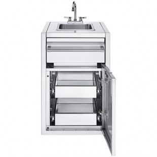 Crown Verity IBISC-SK-2D Infinite Series Small Built-In Cabinet with Sink and 2 Drawers Crown Verity IBISC-SK-2D Infinite Series Small Built-In Cabinet with Sink and 2 Drawers