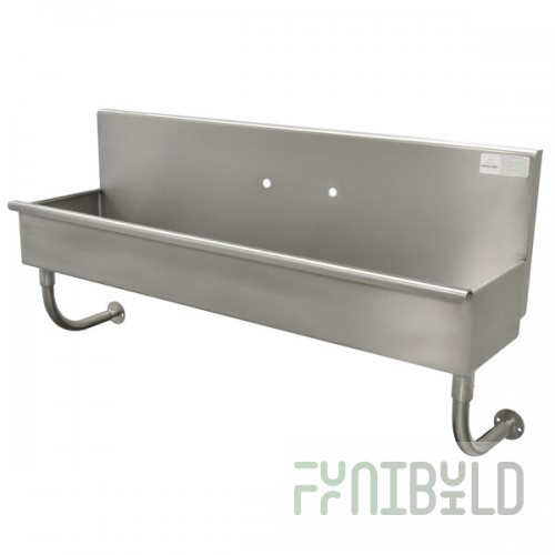 Advance Tabco 19-18-23 Multi-Station Hand Sink One Faucet - 20