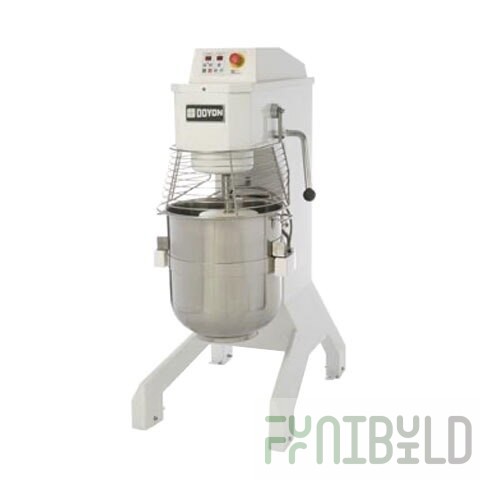 Doyon BTF060H 60 Qt. Commercial Planetary Floor Mixer with Attachment Hub and Guard - 208/240V, 1 Phase, 4 hp