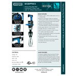 Waring WSBPPWX Big Stik EvolutionX Electric Variable-Speed Heavy-Duty Immersion Blender with 10 Waring WSBPPWX Big Stik EvolutionX Electric Variable-Speed Heavy-Duty Immersion Blender with 10