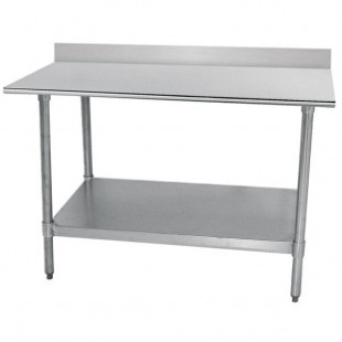 Advance Tabco TTK-305-X 18 Gauge Stainless Steel Work Table with 5