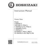 Hoshizaki F-1002MRJZ-C Slim-Line Series 22 Hoshizaki F-1002MRJZ-C Slim-Line Series 22